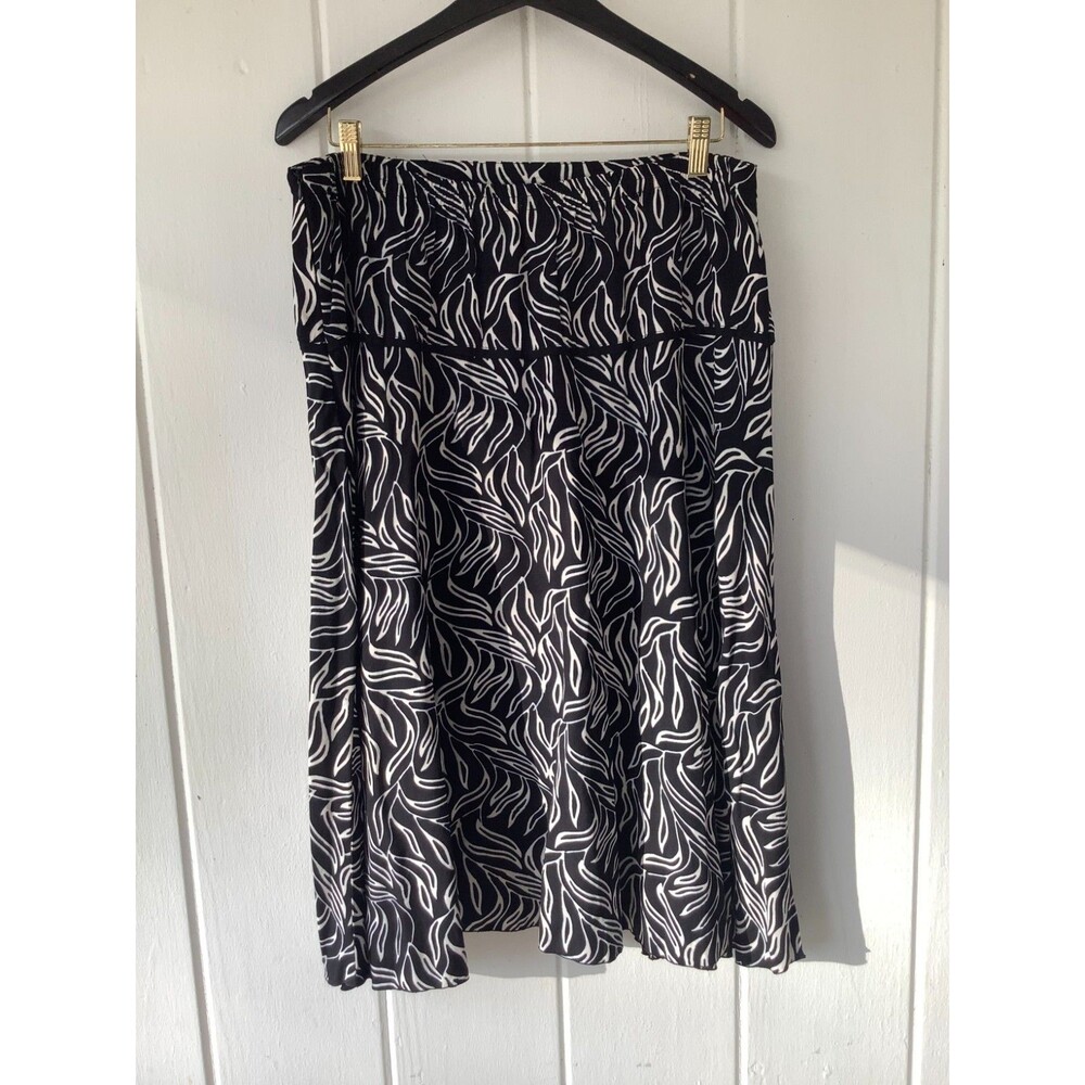 Nomadic Traders Skirt LARGE Flare romantic Festival Artsy Stretch Waist Whimsy - Picture 6 of 8
